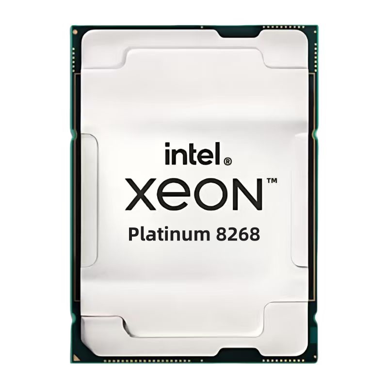 Intel Xeon Platinum 8268 Processor | Platinum Series 24 Cores 48 Threads, 2.4GHz Base, 3.9GHz Turbo | 35.75MB Cache | 165W | Flagship HPC & Virtualization