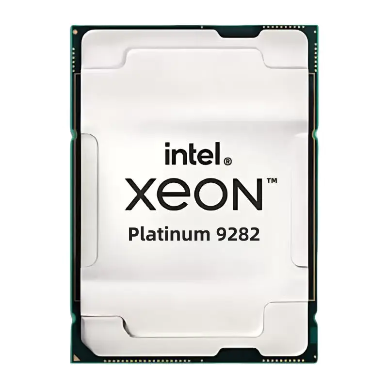 Процессор Intel Xeon Platinum 9282 | 56 ядер 112 потоков 2.6 ГГц база | Двухкристальная архитектура 77 МБ кэша для HPC, ИИ и облачных нагрузок экстремального масштаба