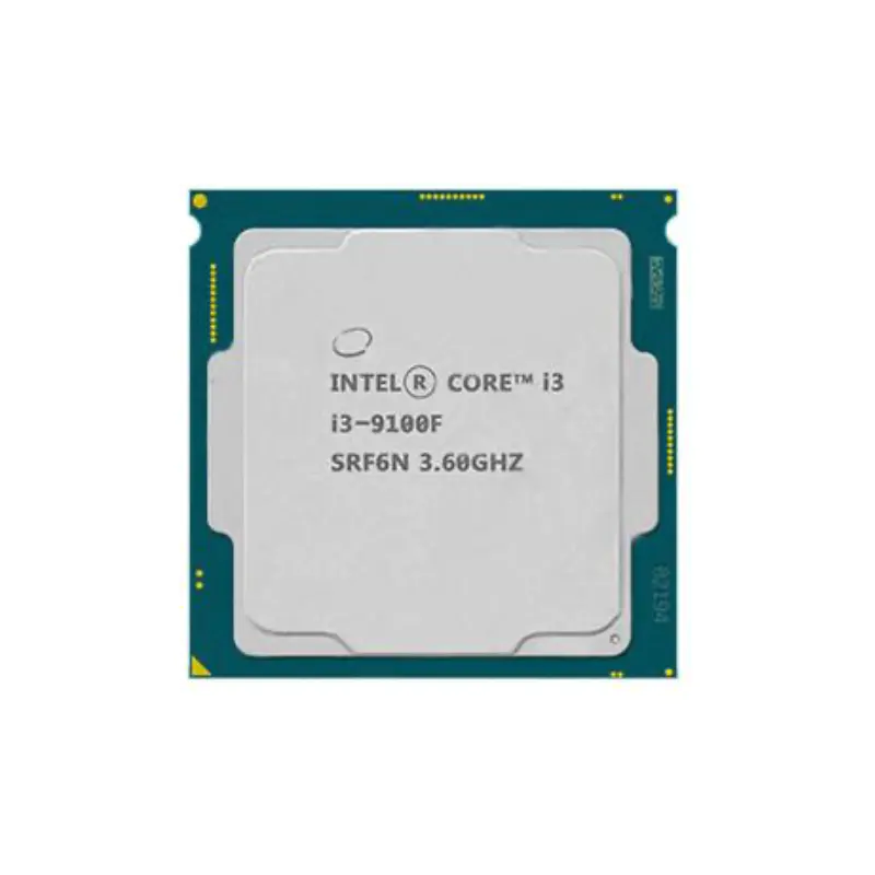 Купить процессор Intel Core i3-9100F | 4 ядер, 4 потока, 3.6 ГГц, 6 МБ L3 кэш, LGA1151 | Оригинал
