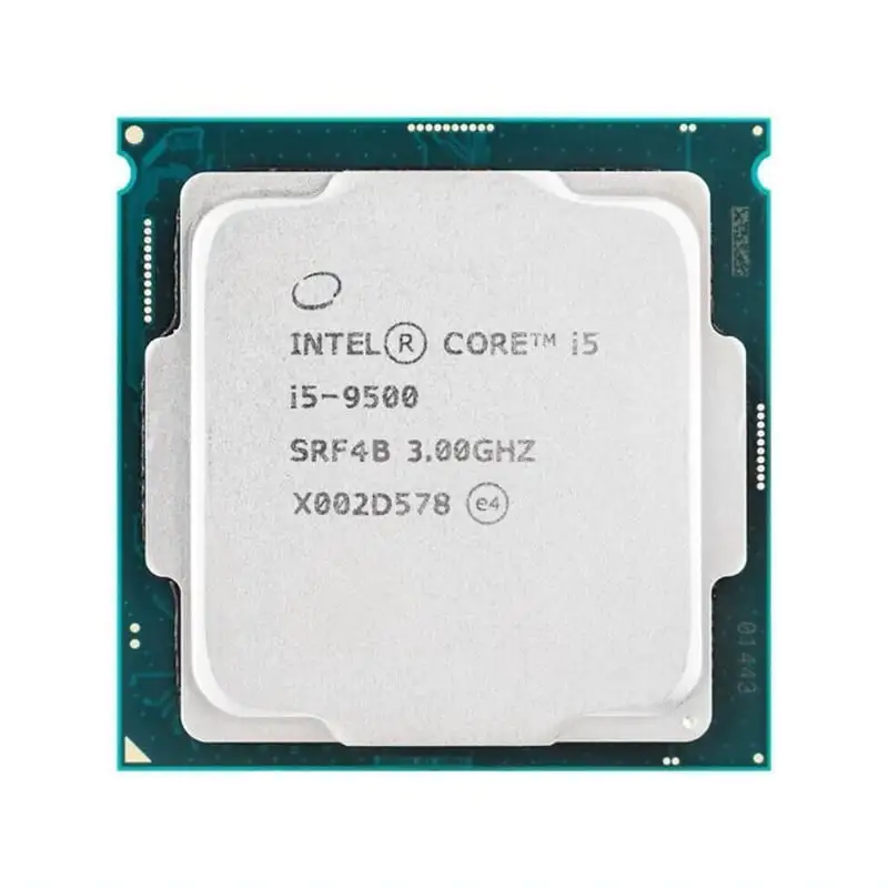 Купить процессор Intel Core i5-9500 | 6 ядер, 6 потока, 3.0 ГГц, 9 МБ L3 кэш, LGA1151 | Оригинал